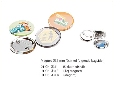 Badges 31 mm